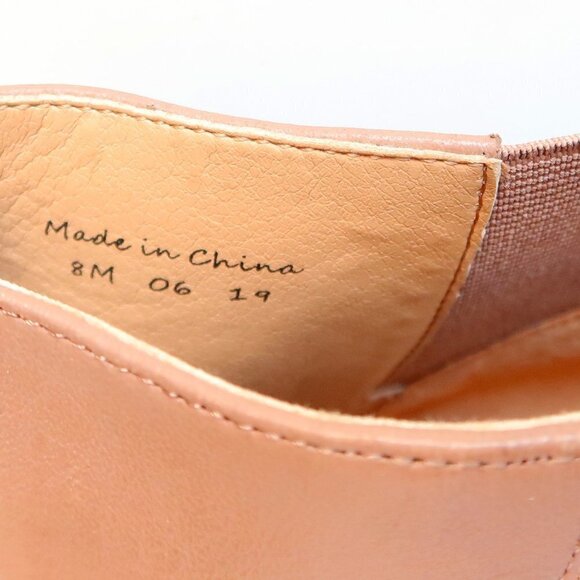 NEW Jack Rogers Tan Poppy High Heel Booties / Ankle Boots With Snakeskin Accent - Picture 8 of 15